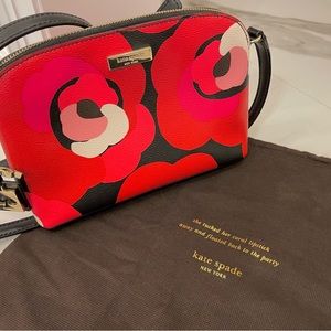 Kate Spade Red Poppy Purse